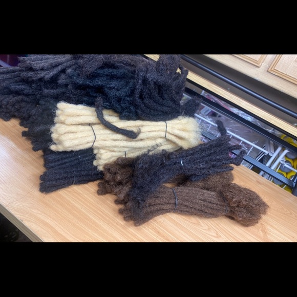 ❤️❤️NEW 470 Dreadlock Extensions 100% Human Hair ALL SIZES ALL SOLD TOGETHER ❤️ - Picture 4 of 5